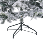 Künstlicher Weihnachtsbaum schneebedeckt 180 cm weiss TOMICHI