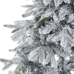 Künstlicher Weihnachtsbaum schneebedeckt 210 cm weiss TOMICHI