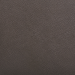 Hocker Lederoptik dunkelbraun Pferdeform HORSE