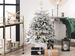 Künstlicher Weihnachtsbaum schneebedeckt 120 cm weiss FORAKER