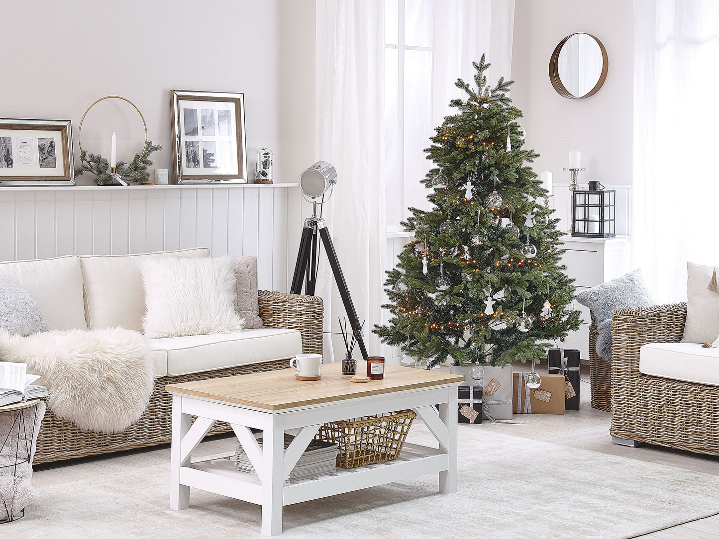 Künstlicher Weihnachtsbaum 180 cm grün HUXLEY