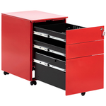Büroschrank CAMI Metall Rot
