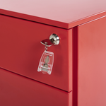 Büroschrank CAMI Metall Rot