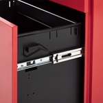 Büroschrank CAMI Metall Rot