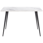 Esstisch SANTIAGO Weiss 120 cm 80 cm