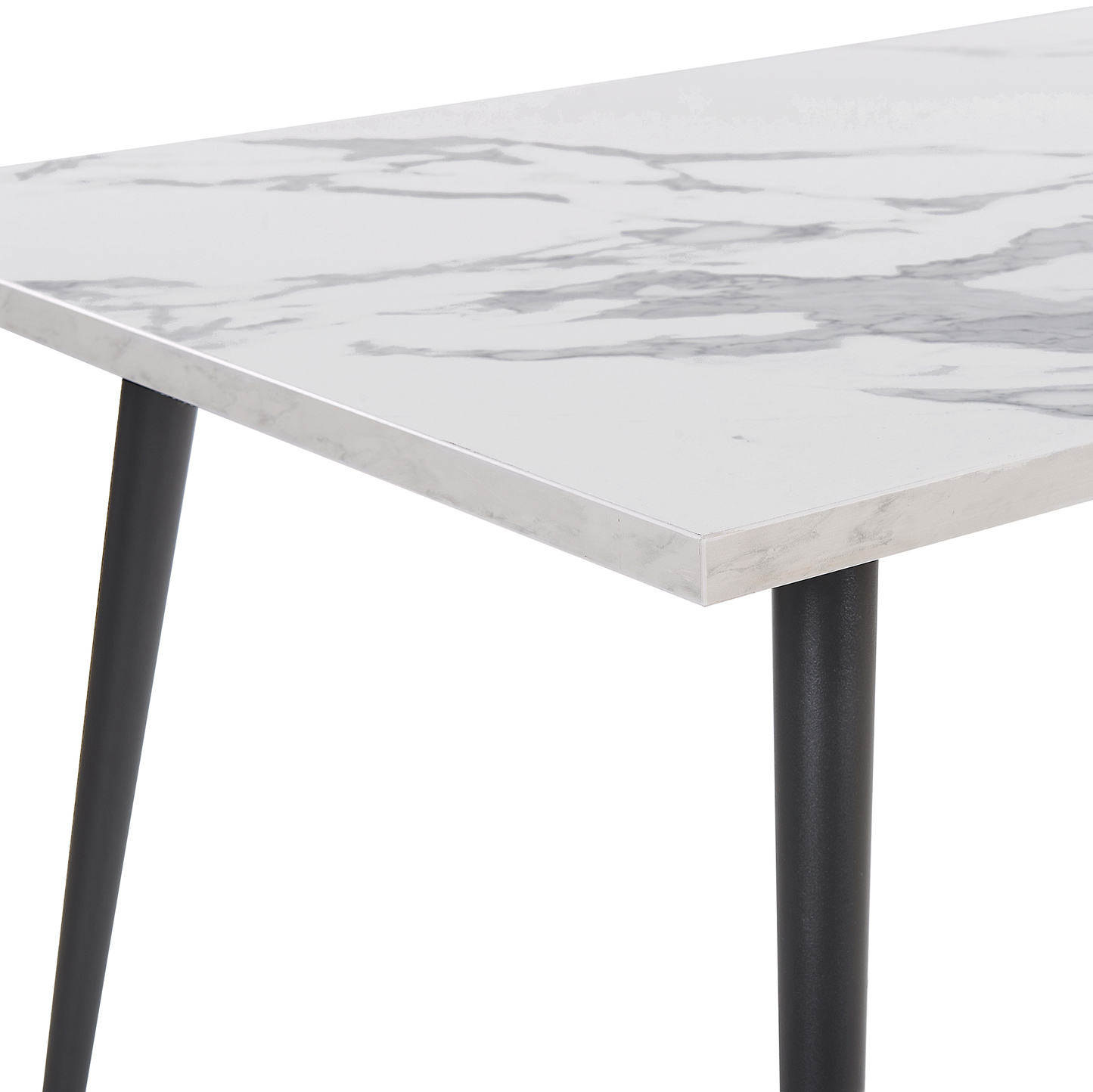 Esstisch SANTIAGO Weiss 120 cm 80 cm