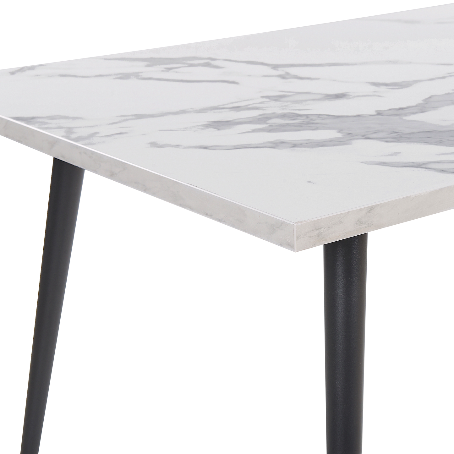 Esstisch SANTIAGO Weiss 160 cm 80 cm