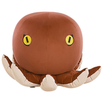 Tierhocker Samtstoff braun Oktopus-Form ⌀ 55 cm OCTOPUS