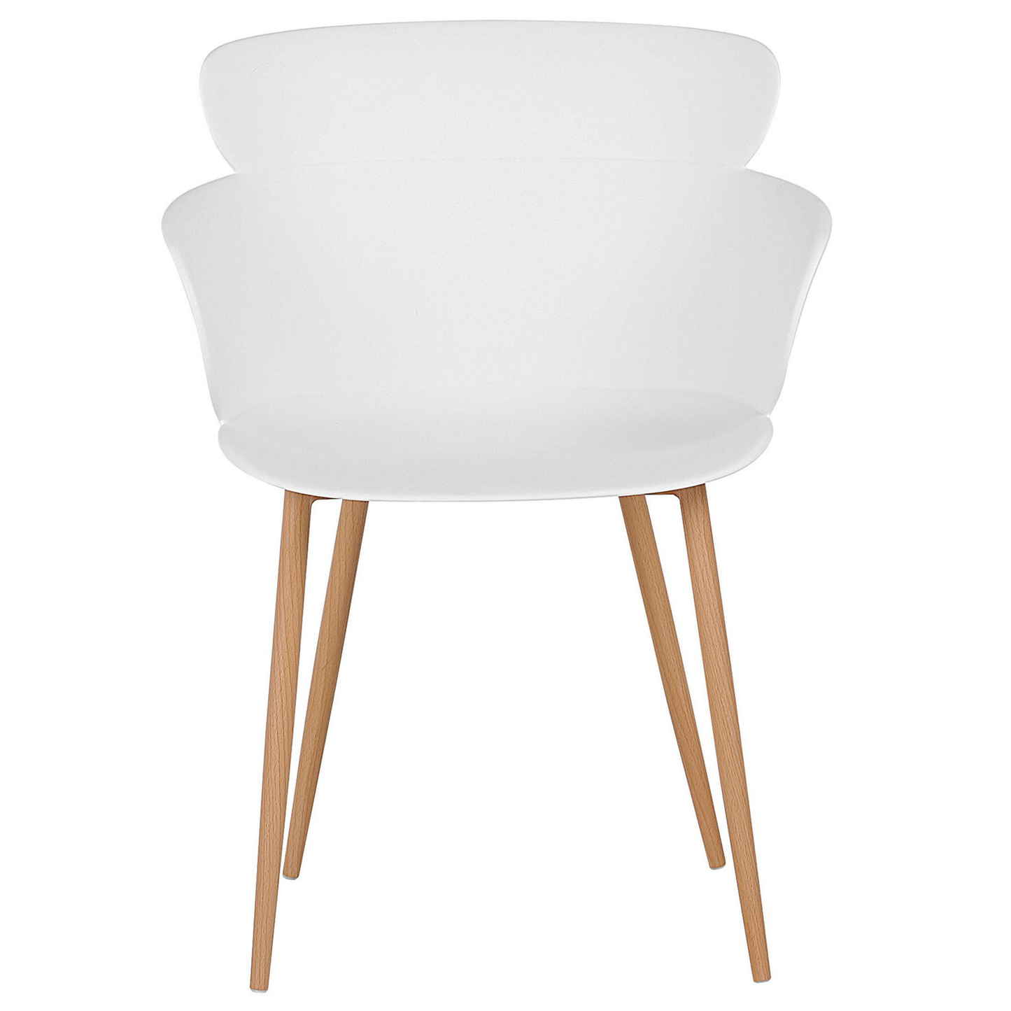 Esszimmerstuhl 2er Set SUMKLEY Weiss