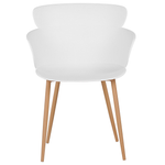 Esszimmerstuhl 2er Set SUMKLEY Weiss