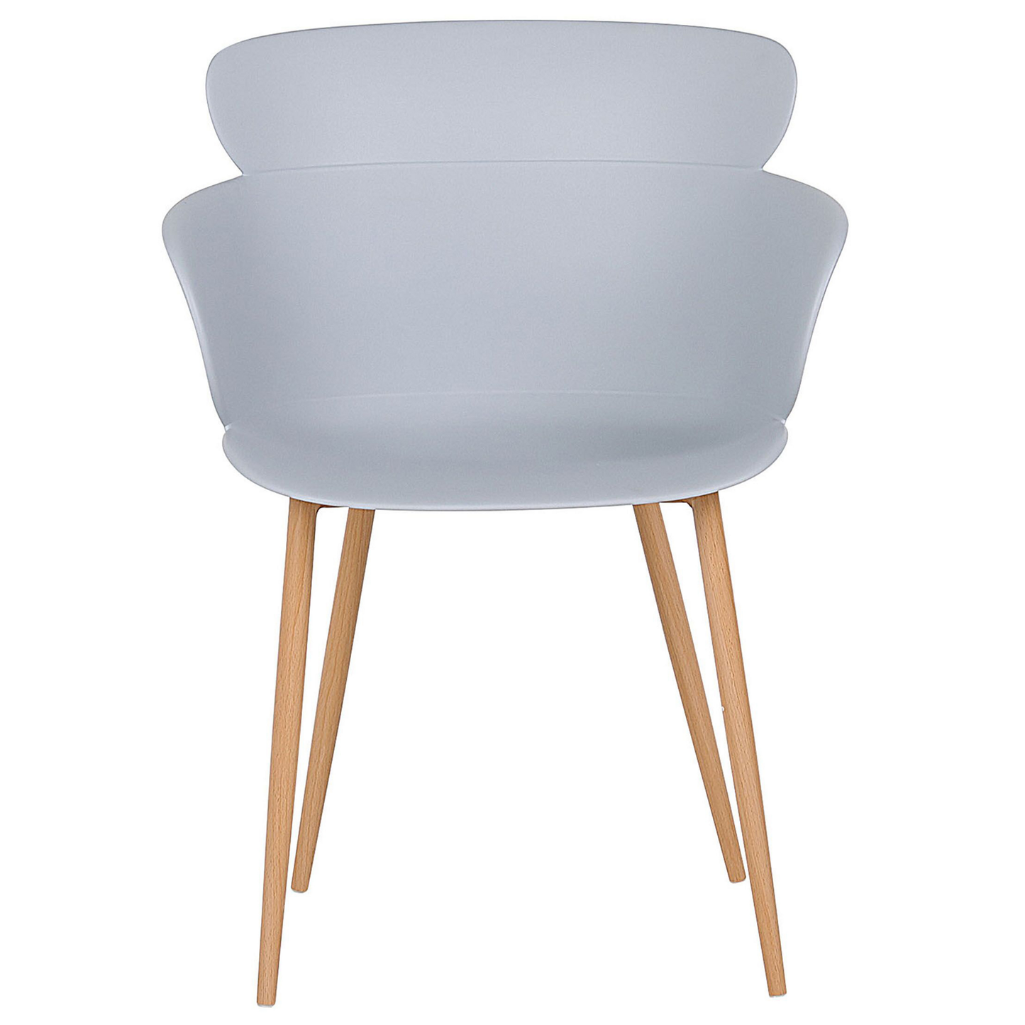 Esszimmerstuhl 2er Set SUMKLEY Hellgrau