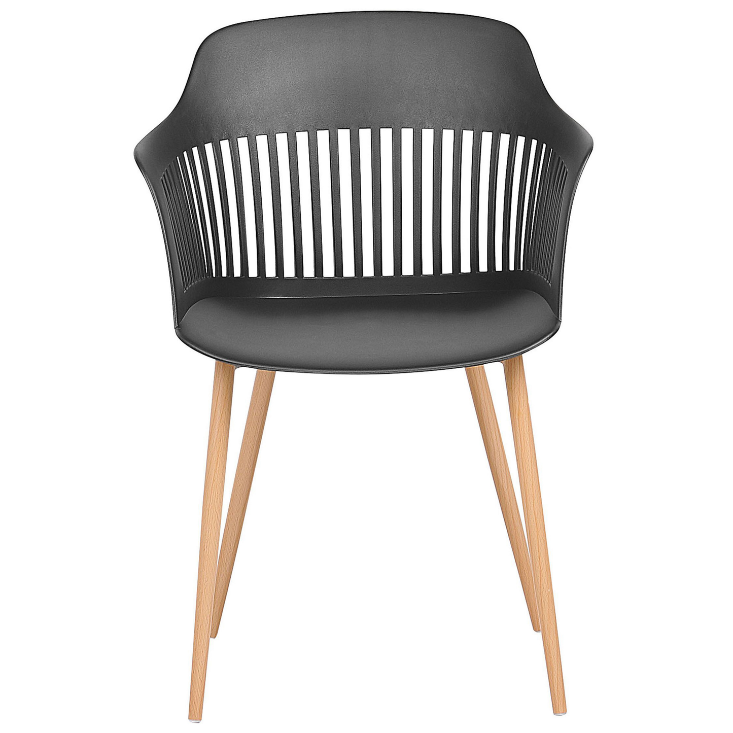 Esszimmerstuhl 2er Set BERECA Schwarz