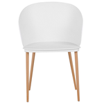 Esszimmerstuhl 2er Set BLAYKEE Weiss