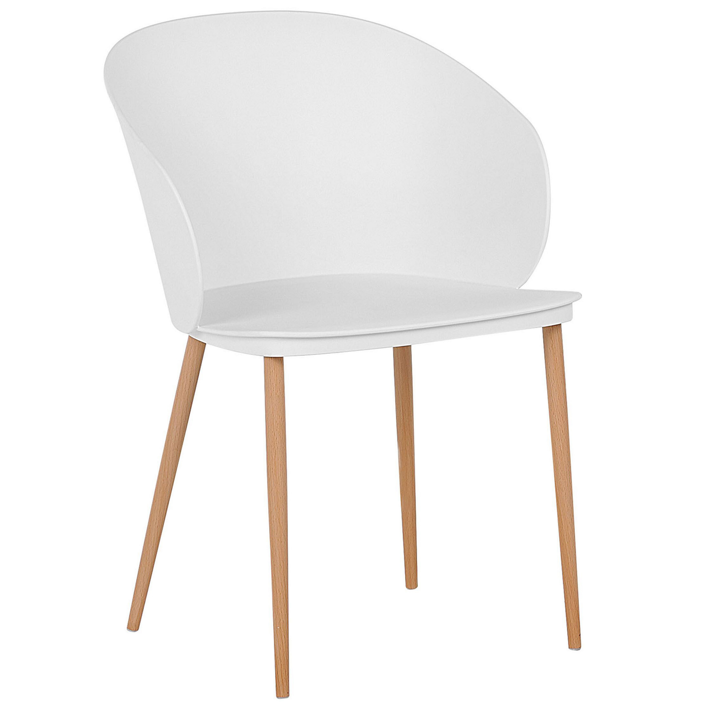 Esszimmerstuhl 2er Set BLAYKEE Weiss