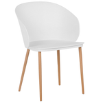 Esszimmerstuhl 2er Set BLAYKEE Weiss