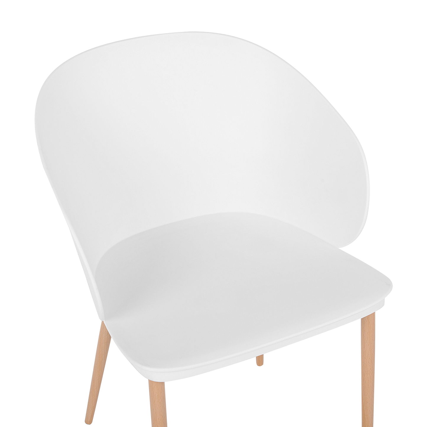 Esszimmerstuhl 2er Set BLAYKEE Weiss