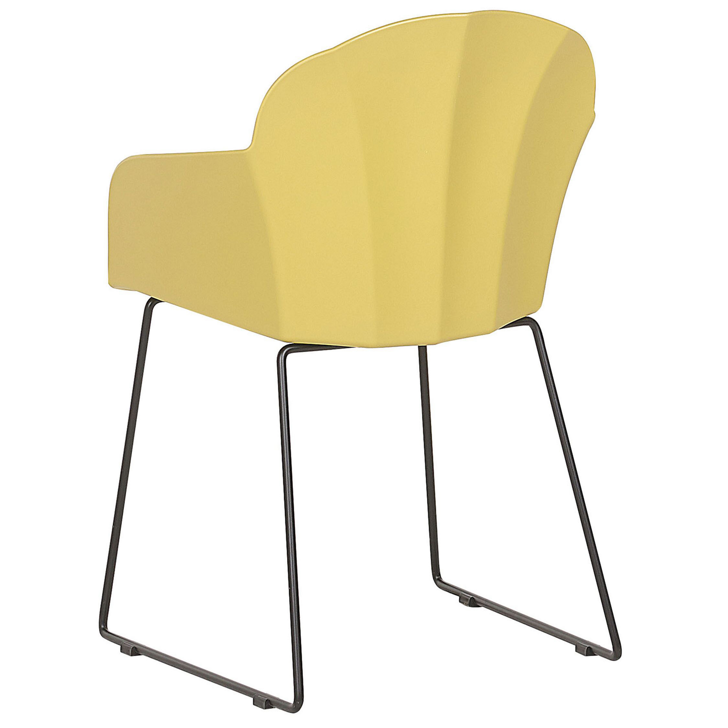 Esszimmerstuhl 2er Set SYLVA Gelb