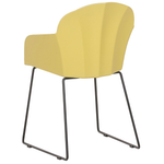 Esszimmerstuhl 2er Set SYLVA Gelb