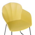 Esszimmerstuhl 2er Set SYLVA Gelb