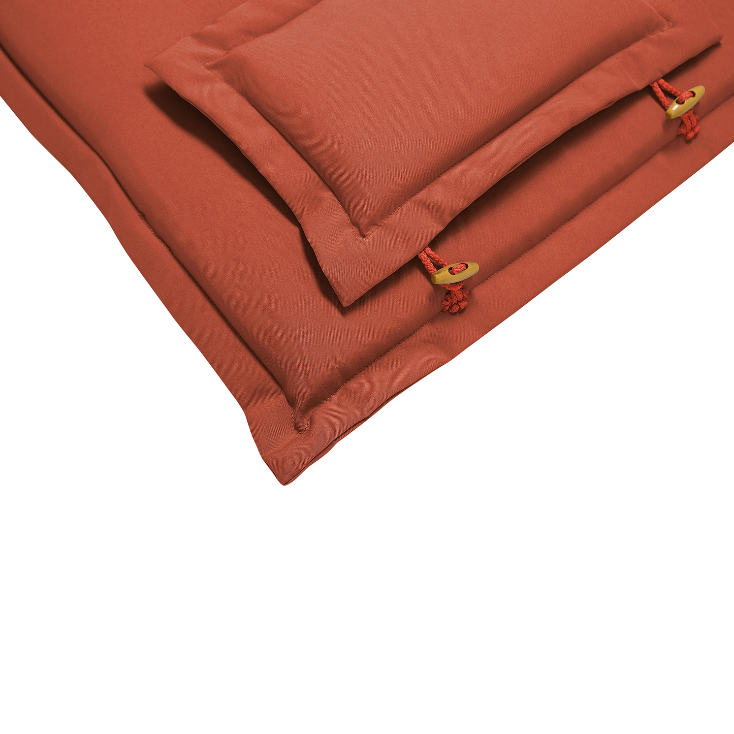Sitzauflagen 2er Set TOSCANA 50 x 70 cm Dunkelrot
