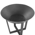 Feuerstelle KEDUNG Metall Schwarz