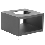 Feuerstelle TANARA Metall Schwarz