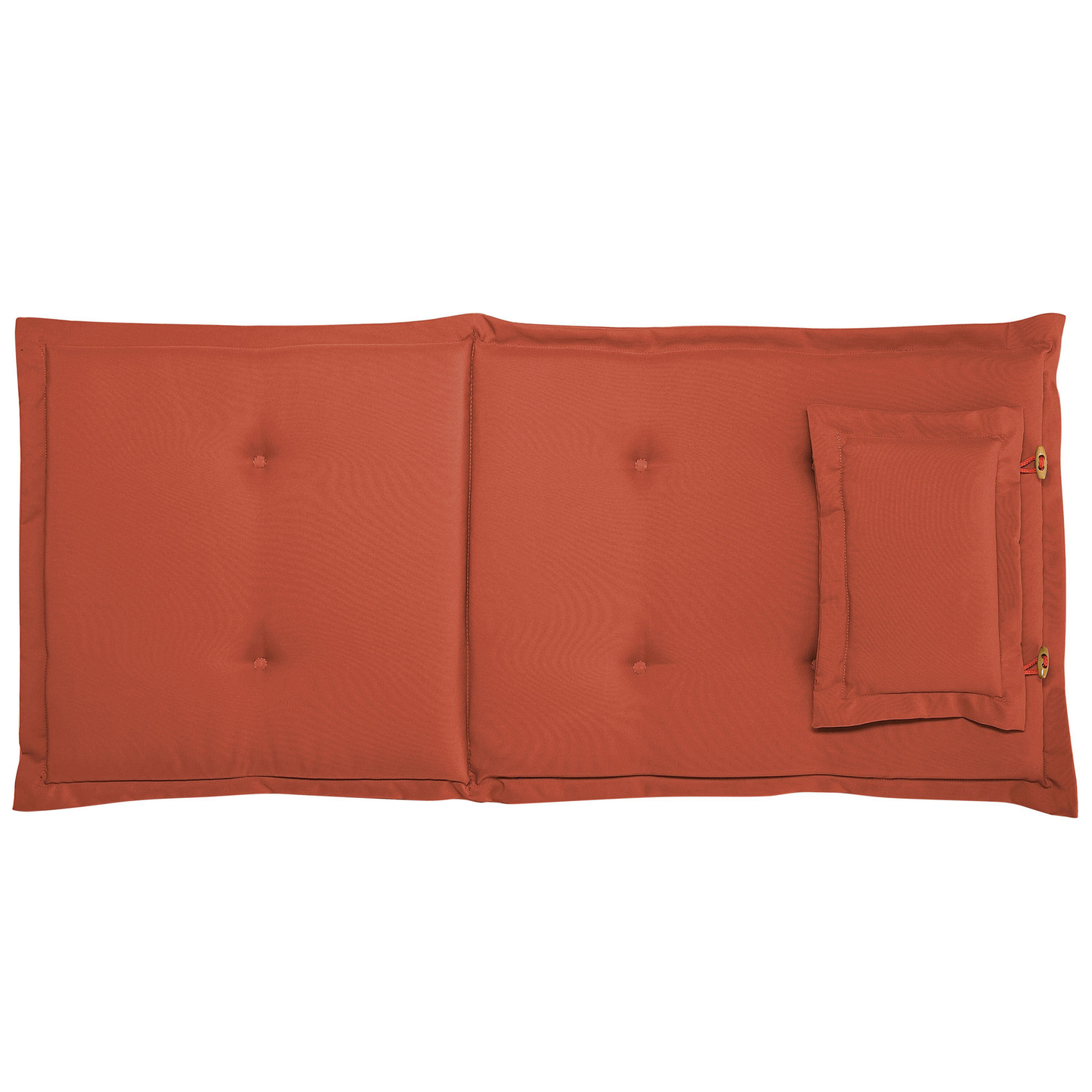 Set mit 2 Stühlen Holz Dunkelrot TOSCANA