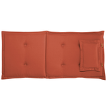 Set mit 2 Stühlen Holz Dunkelrot TOSCANA