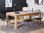 Esstisch Akazienholz hellbraun 180 x 90 cm TESA