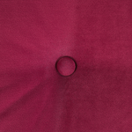 3-Sitzer Sofa Samtstoff burgunderrot LENVIK