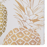 Leinwand 3er Set APESIKA Naturmotiv 30 x 30 cm Gold