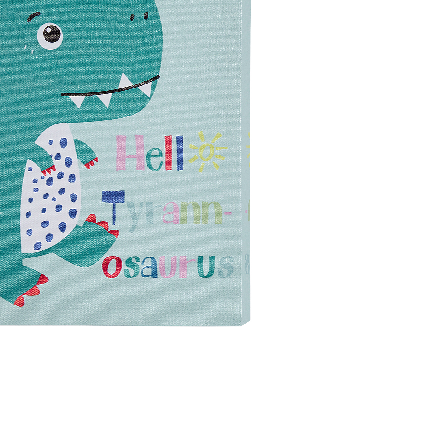Leinwand 3er Set BINGUI Kindermotiv 30 x 30 cm Bunt