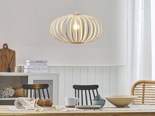 Hängelampe HAVEL Bambusholz Hellbraun