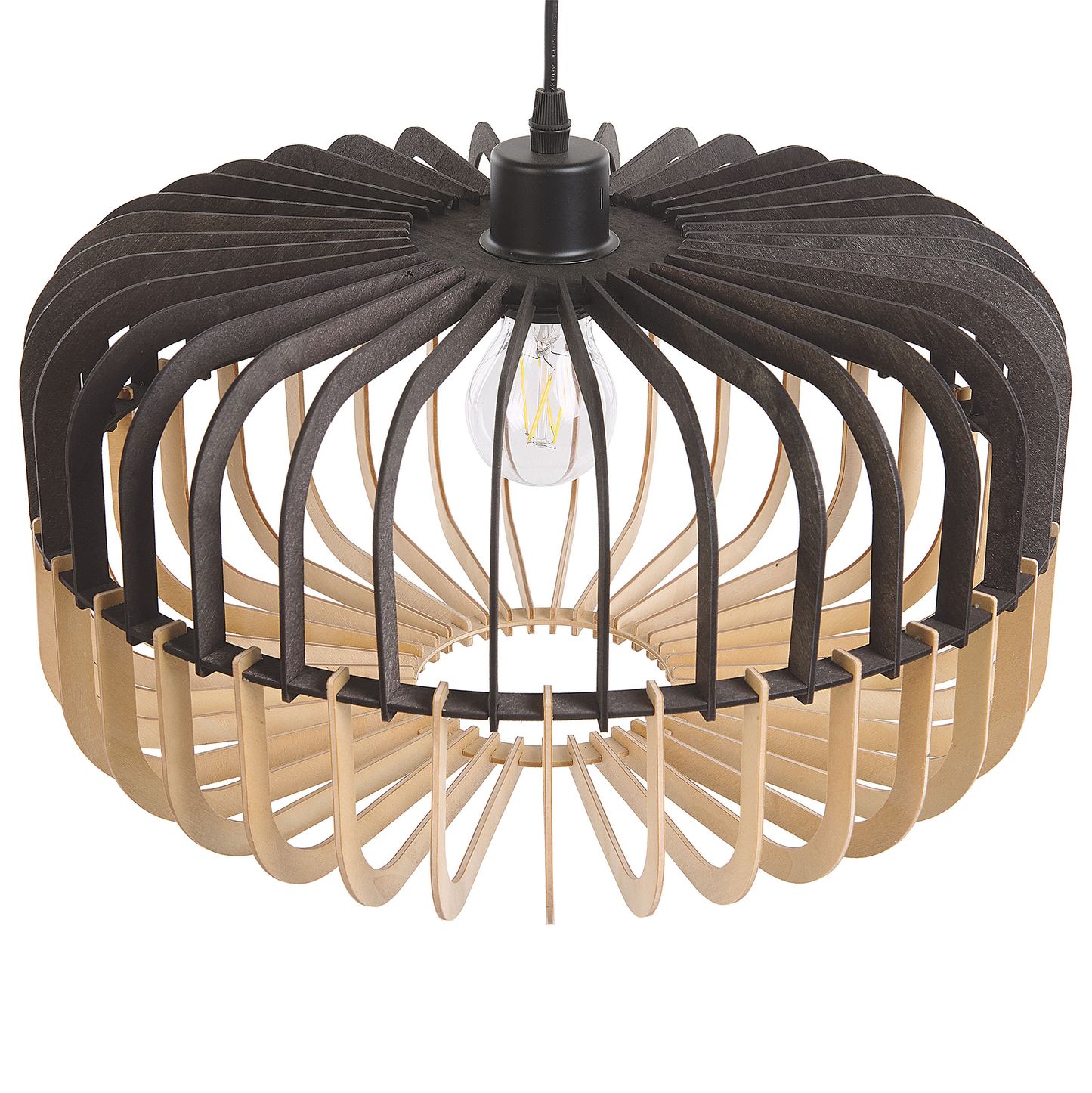 Hängelampe SOUS Braun / Schwarz