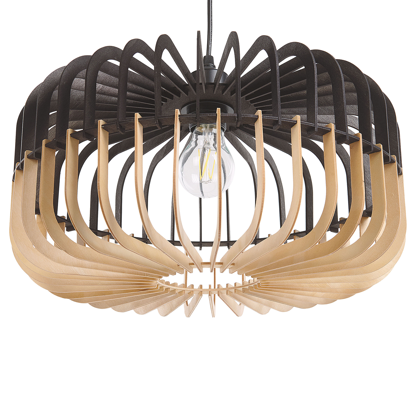 Hängelampe SOUS Braun / Schwarz