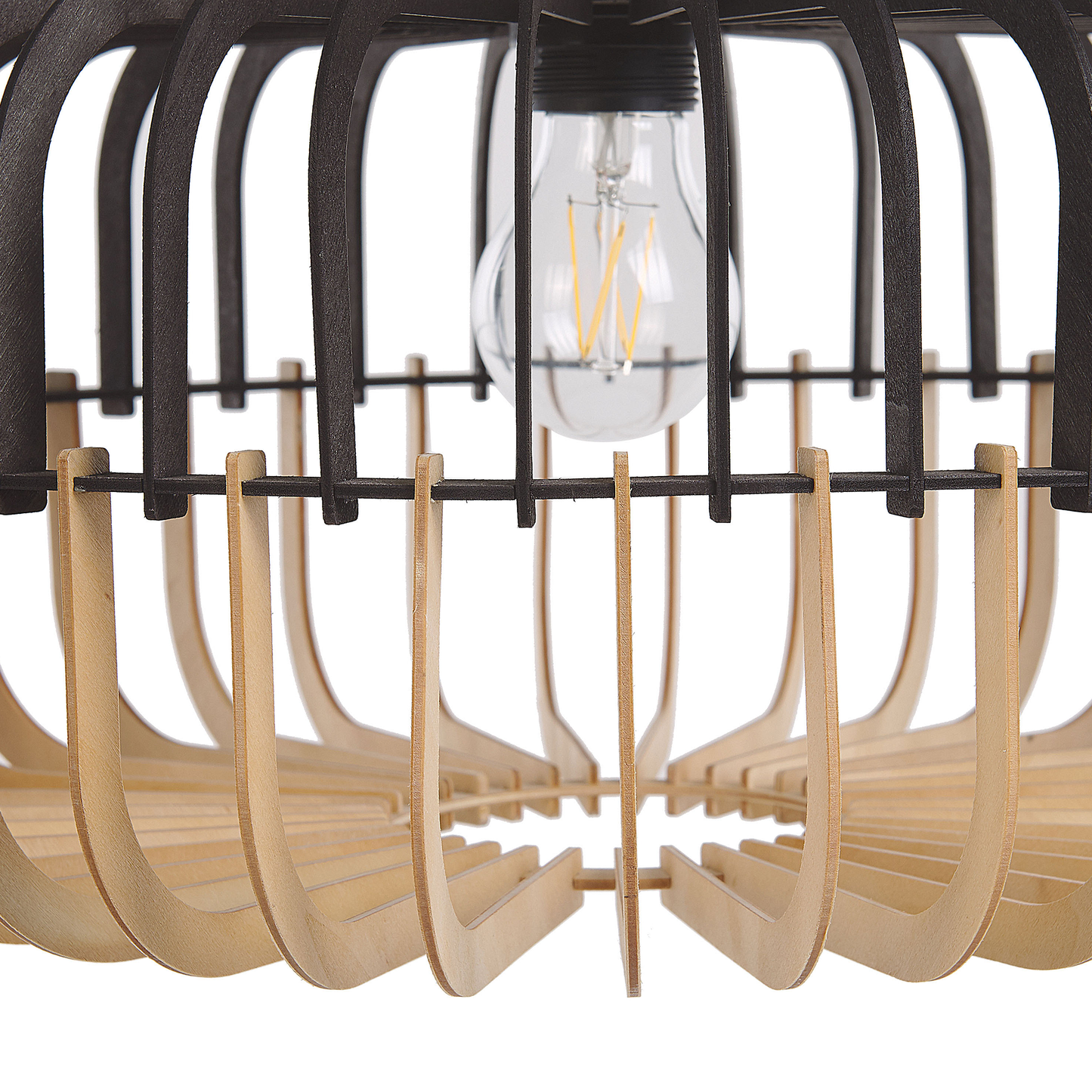 Hängelampe SOUS Braun / Schwarz