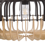 Hängelampe SOUS Braun / Schwarz