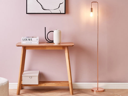 Stehlampe SAVENA Metall Kupfer