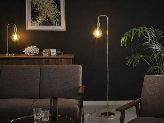 Stehlampe SAVENA Metall Gold