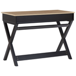 Schreibtisch 103 x 50 cm Schwarz EKART