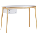 Schreibtisch 106 x 48 cm Weiss EBEME