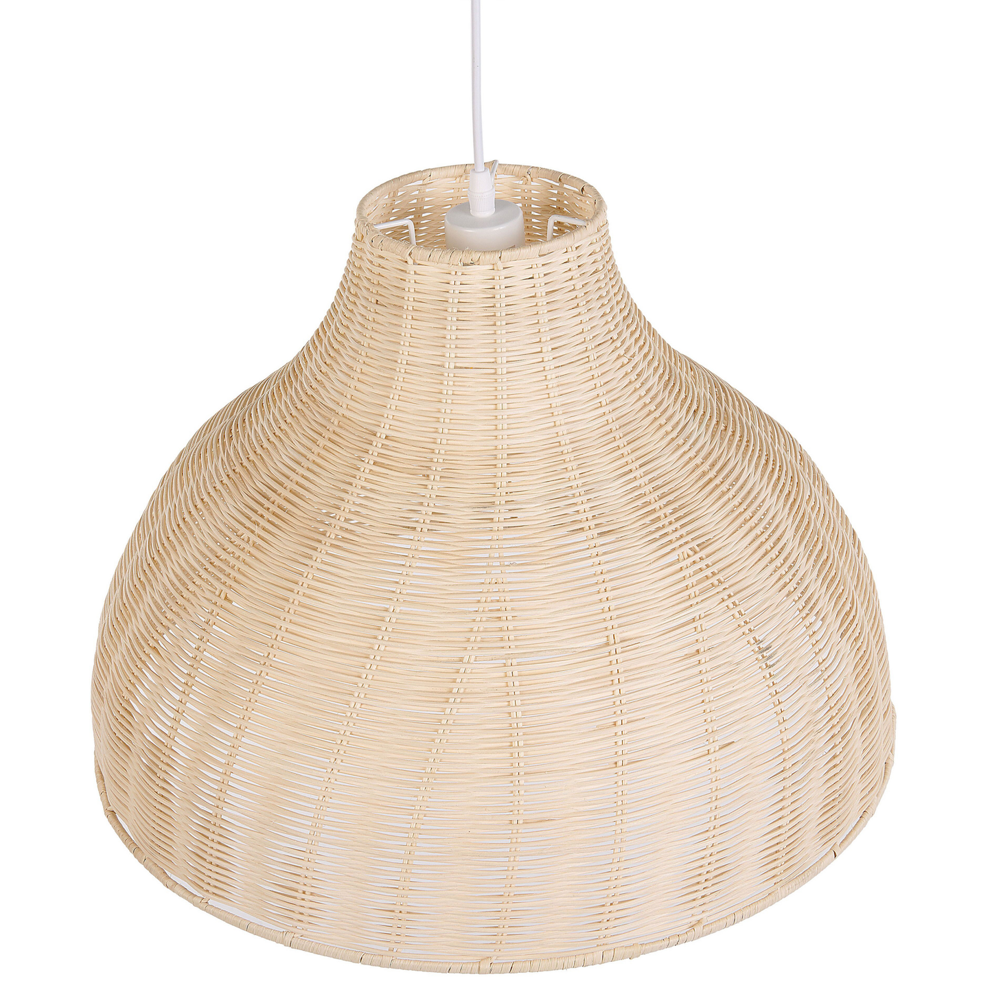 Hängelampe MILLIAN Rattan Hellbraun