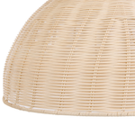 Hängelampe MILLIAN Rattan Hellbraun