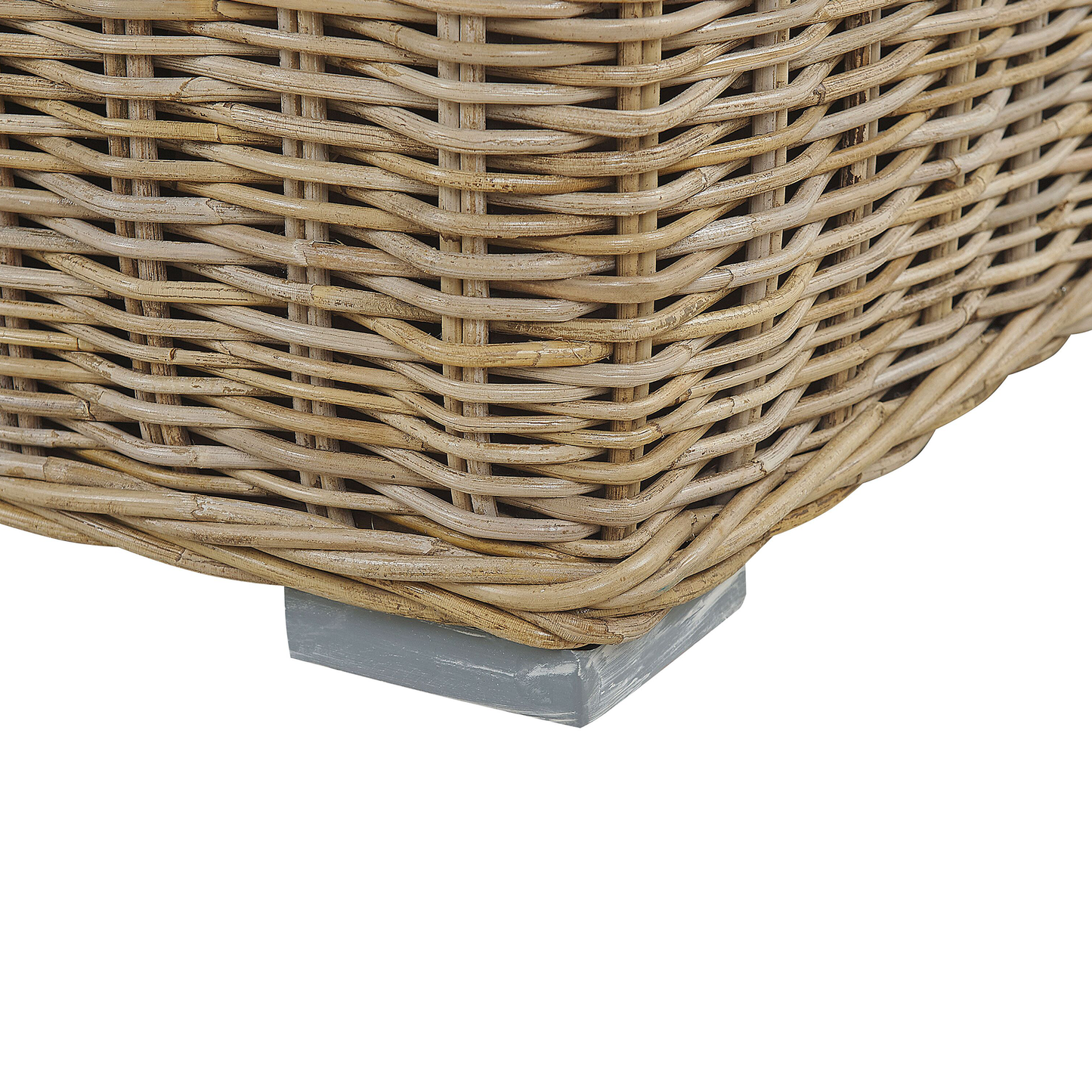 Garten Sessel ARDEA Rattan Hellbraun