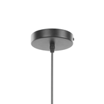 Hängelampe JAVARI Bambusholz Braun / Schwarz