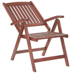 Bistro Set mit Kissen Holz Graphitgrau TOSCANA