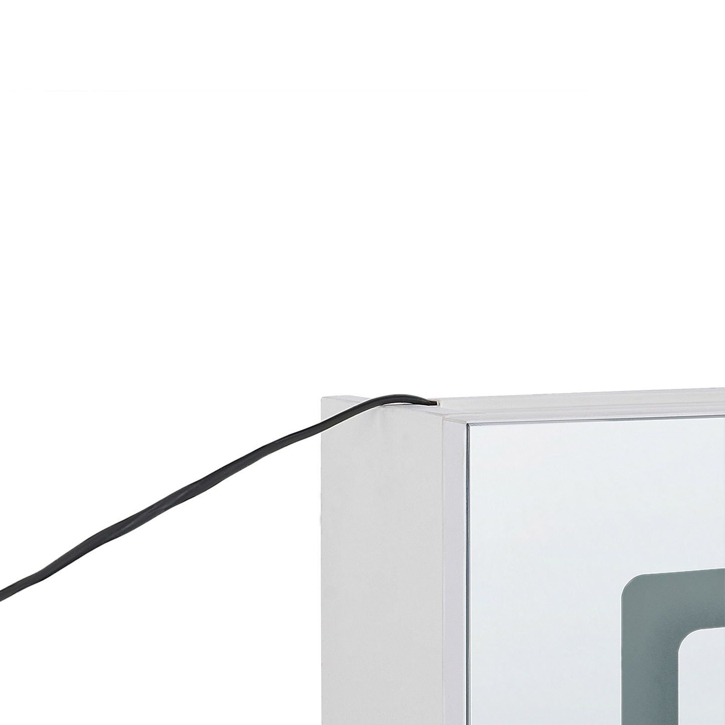 Bad-Spiegelschrank LED CONDOR 40 cm 60 cm Weiss