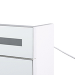 Bad-Spiegelschrank LED JARAMILLO 60 cm 60 cm Weiss