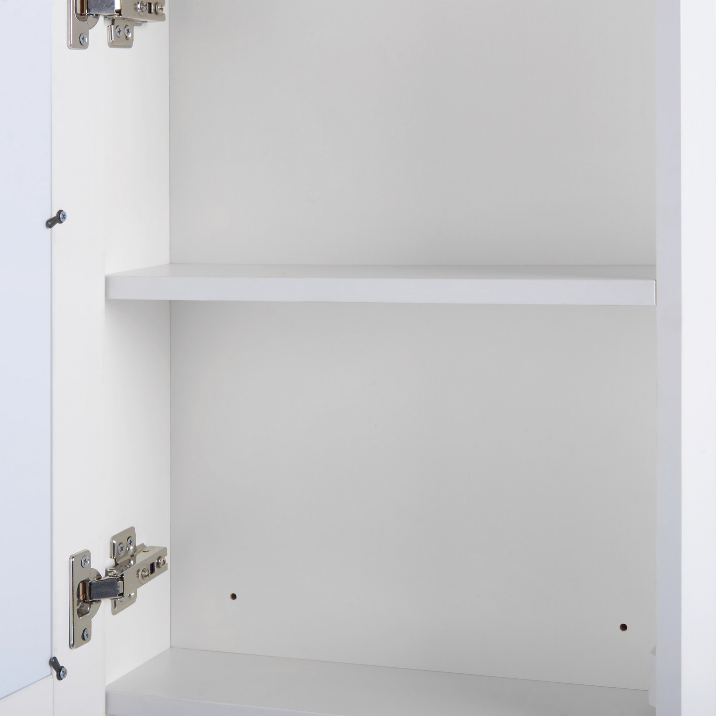 Bad Spiegelschrank weiss / silber mit LED-Beleuchtung 40 x 60 cm MALASPINA