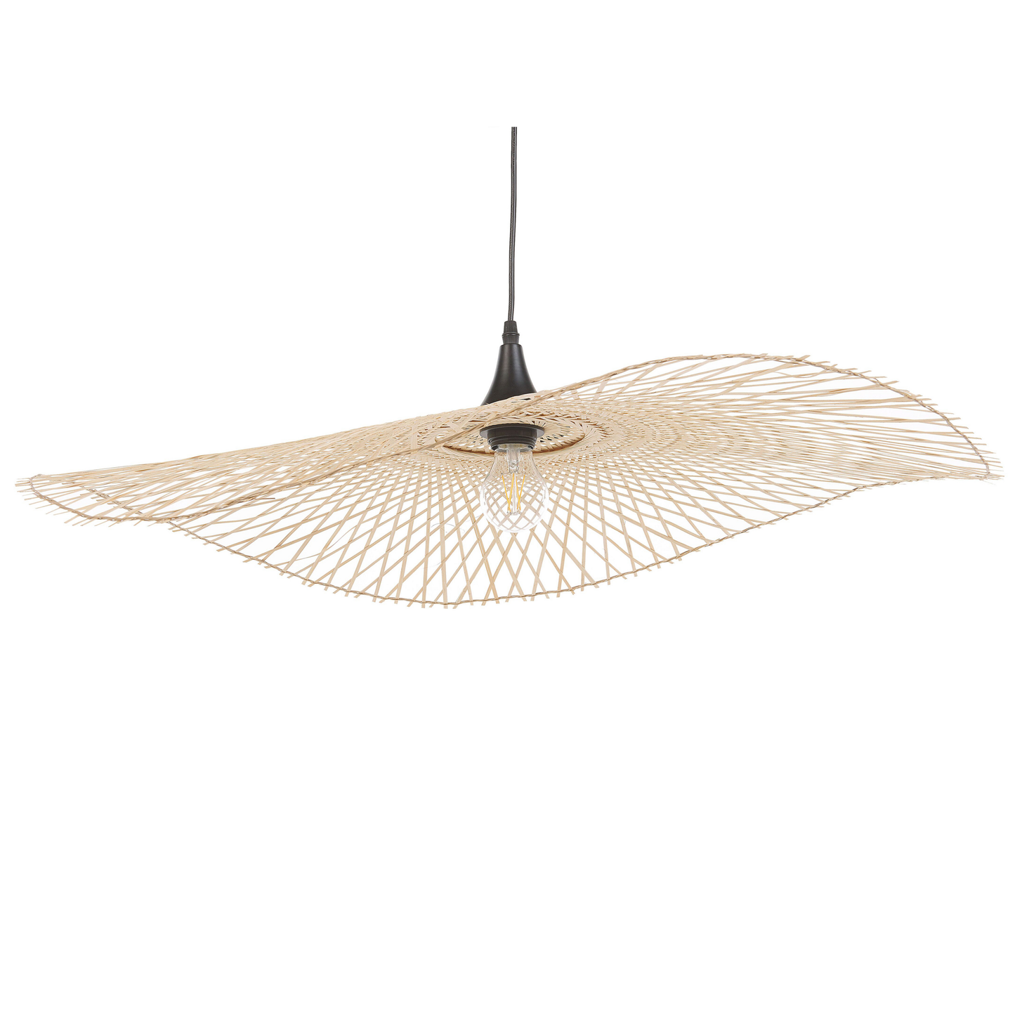 Hängelampe FLOYD Bambusholz Hellbraun